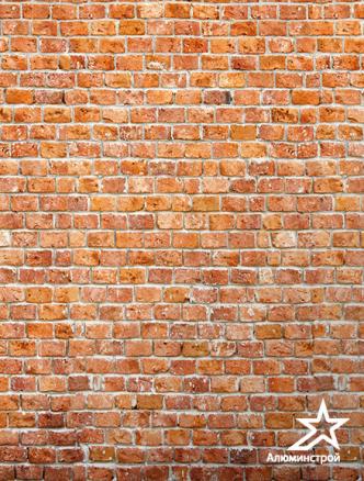 Панель композитная с УФ-печатью AF 405 Кирпич Алюминстрой Голд Стар